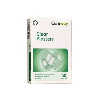 Careway Clear Plasters Assortment 40 Plasters
