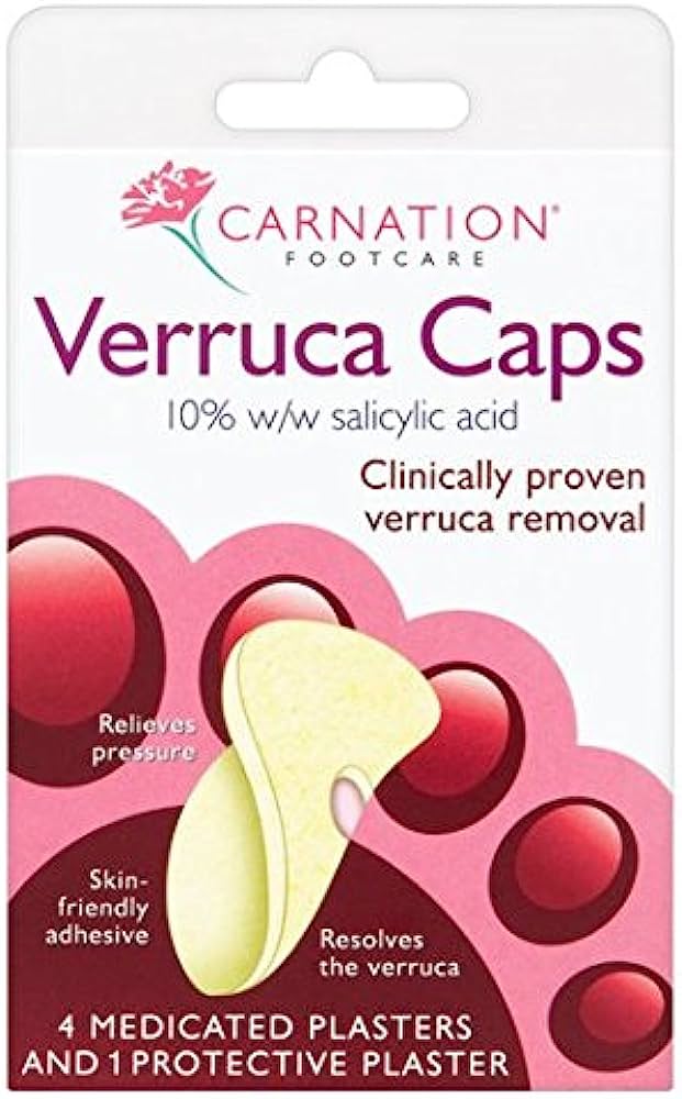 Carnation Verruca Caps