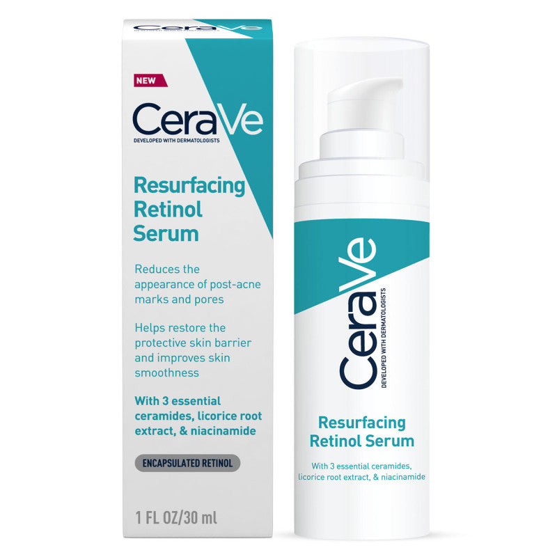 CeraVe Resurfacing Retinol Serum 30ml for Blemish-Prone Skin – Vision ...