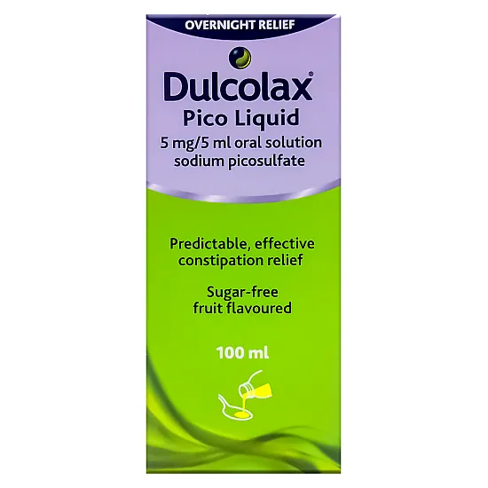 Dulcolax Pico Liquid Laxative (Sodium Picosulfate) 5mg/5ml Oral Soluti