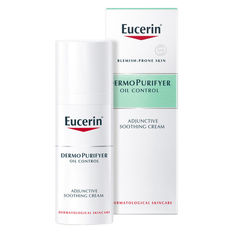 Eucerin Dermo PURIFYER Oil Control Adjunctive Soothing Cream-50ml
