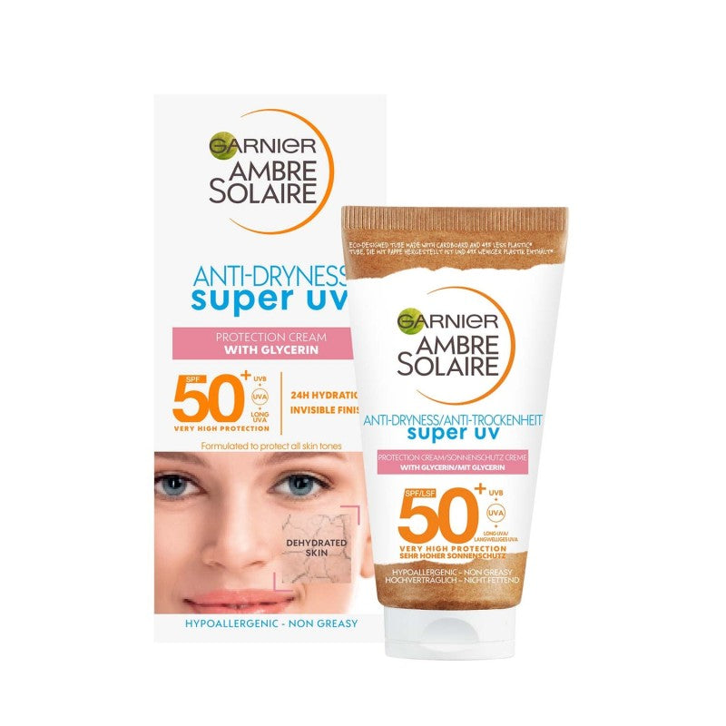Garnier Ambre Solaire Anti-Dryness Super UV Protection Cream SPF50+