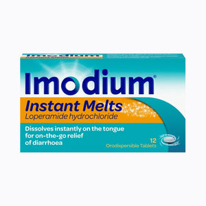 Imodium Instant On the Go Diarrhoea Relief – 12 Orodispersible Tablets