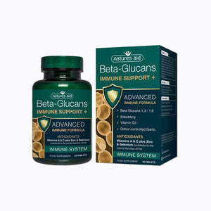 Nature's Aid Beta-Glucans Immune Support+ – 90 Tablets