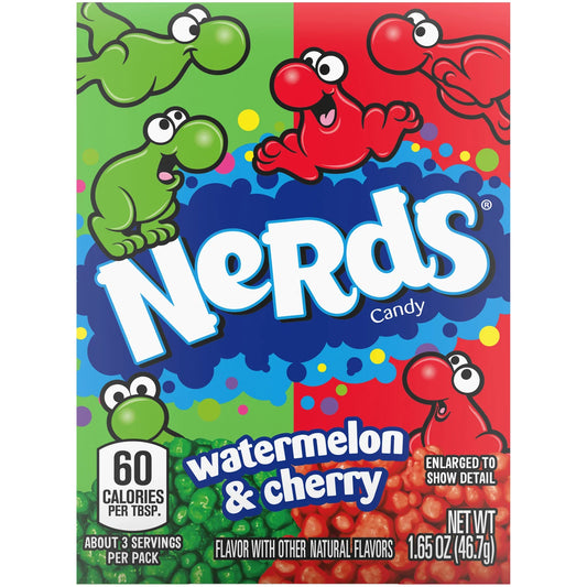 Nerds Candy Watermelon & Cherry (46.7g)