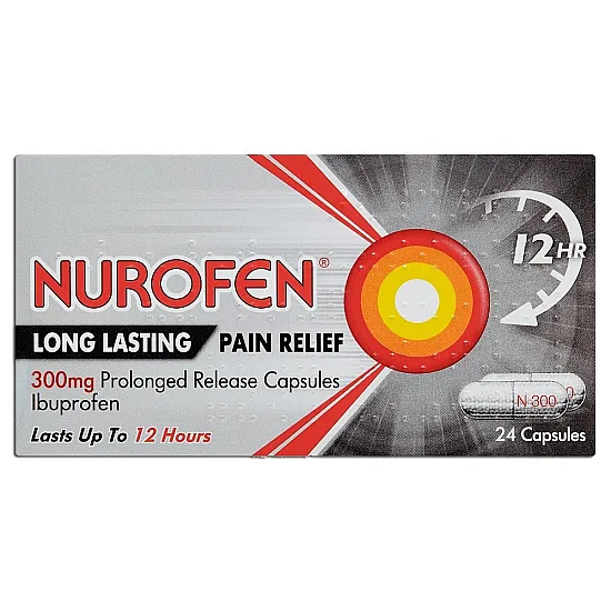 Nurofen Back Pain Relief - 24 x 300mg Capsules