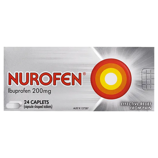 Nurofen Pain Relief 200mg Capsules - 24 Pack