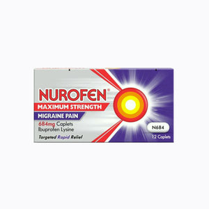 Nurofen Maximum Strength Migraine Pain - 12 Caplets