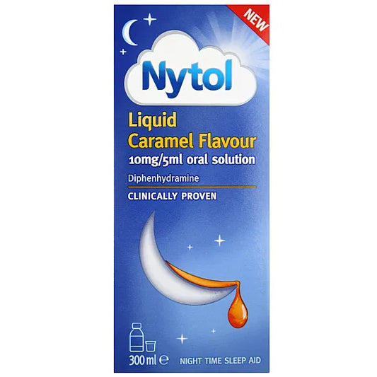 Nytol Liquid Caramel Flavour 10mg/5ml - 300ml