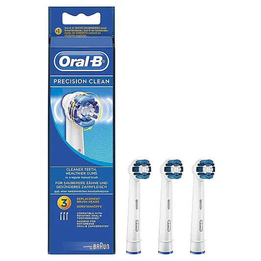 Oral-B Precision Clean Triple Pack Replacement Brush Heads