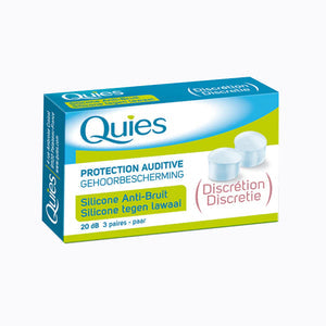 Quies Anti-Noise Silicone Ear Plugs 3 Pairs