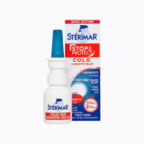 Sterimar Stop & Protect Cold and Sinusitis Relief 120 Sprays - 20ml