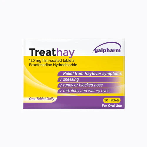 Treathay Fexofenadine 30 Tablets 120mg