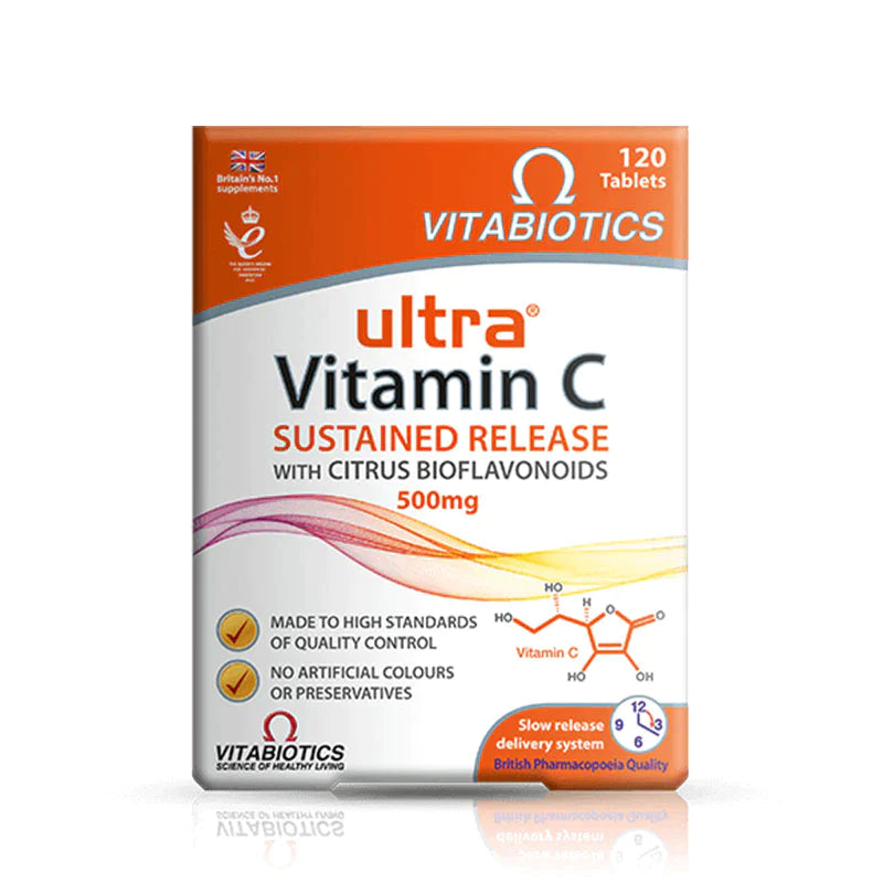 Ultra Vitamin C & Citrus Bioflavonoids Tablets x60