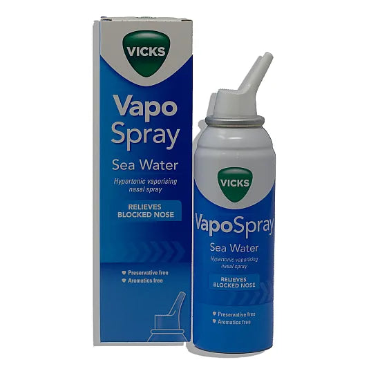 Vicks Vapo Spray Saline Nasal Spray - 100ml