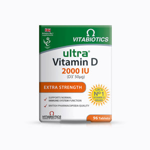 Vitabiotics Ultra Vitamin D3 2000 IU - 96 Tablets