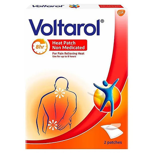Voltarol Heat Patch Non Medicated Pain Relief - 2 Patches
