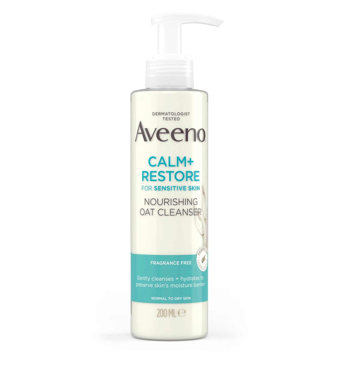 Aveeno Calm & Restore Nourishing Oat Cleanser - 200ml