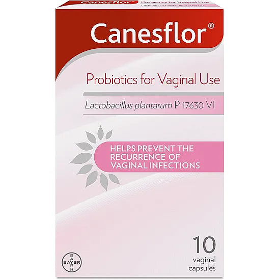 Canesten Canesflor Thrush Probiotic Capsules - 10 Capsules