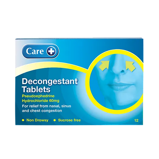 Care Decongestant Tablets