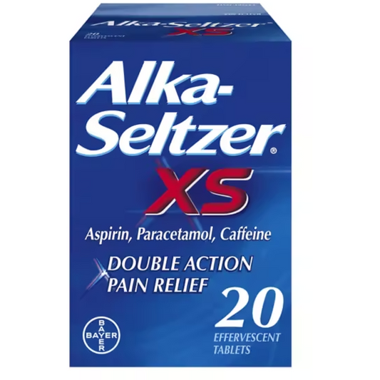 Alka-Seltzer XS Tablets – 20 Tablets