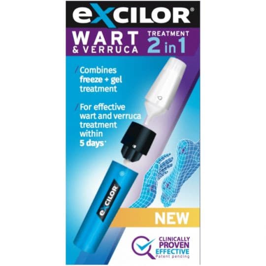 Excilor 2 in 1 Wart & Verruca Treatment