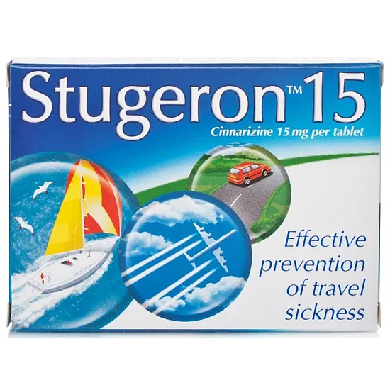 Stugeron 15mg - 15 Tablets