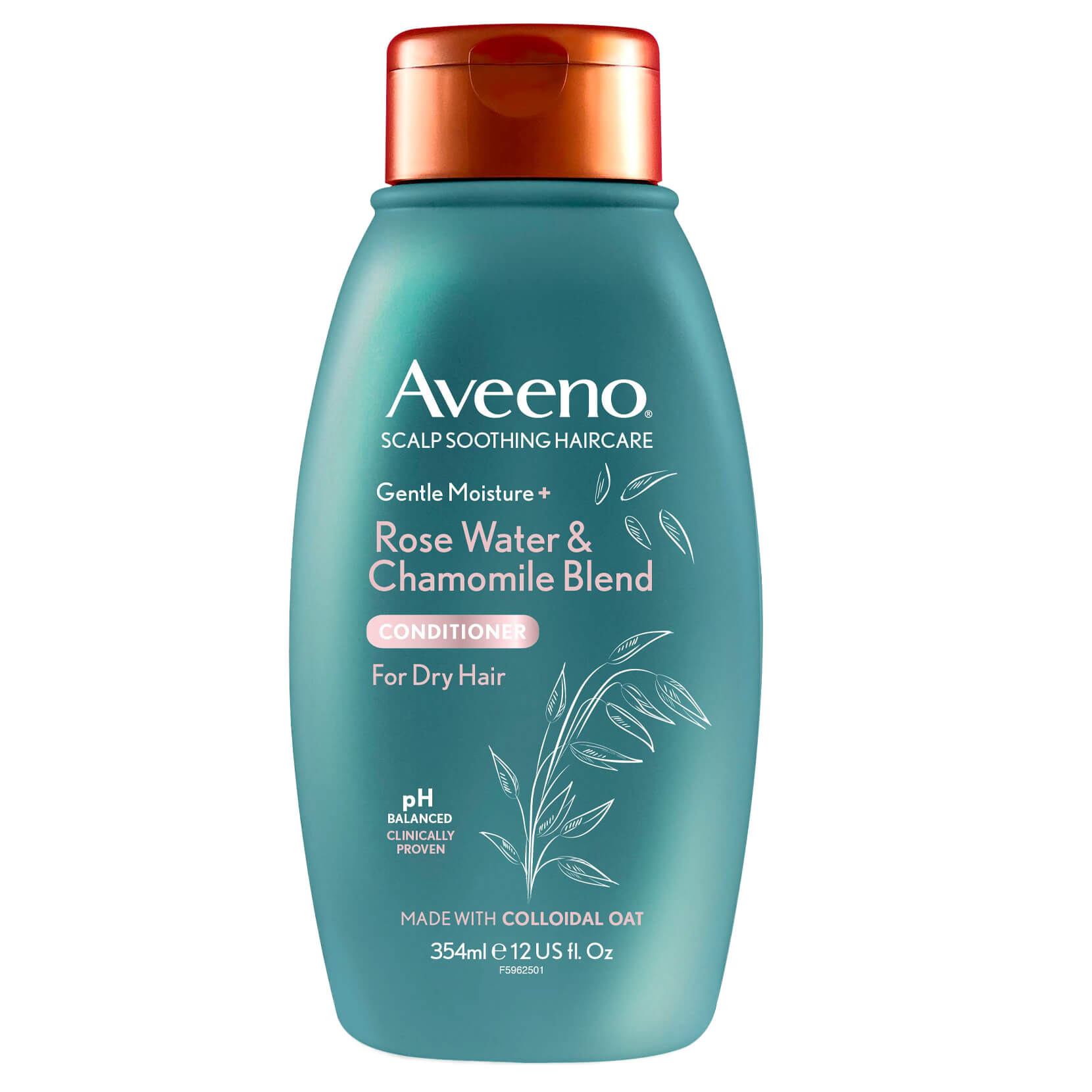 Aveeno Gentle Moisture+ Rose Water & Chamomile Blend Conditioner - 354ml