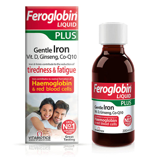 Vitabiotics Feroglobin Plus Liquid Iron - 200ml