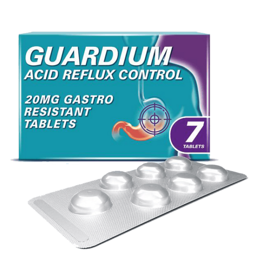 Guardium Acid Reflux Control 20mg - 7 Tablets