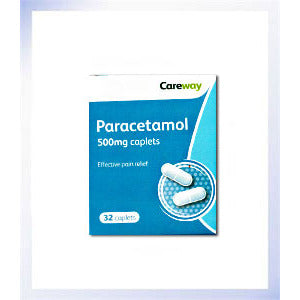 Careway Paracetamol 500MG 16 Tablets (brand may vary)