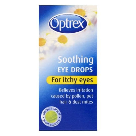 Optrex Soothing Eye Drops for Itchy Eyes 10ml