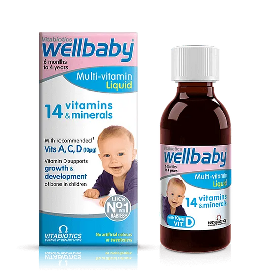 Vitabiotics Wellbaby Multivitamin Liquid - 150ml