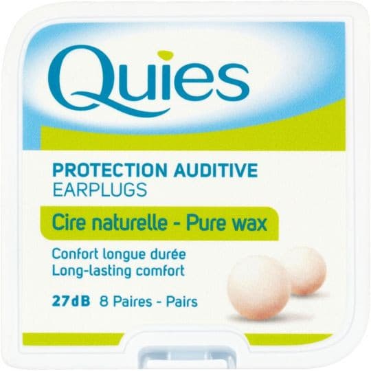 Quies Protection Auditive Earplugs – 8 Pairs