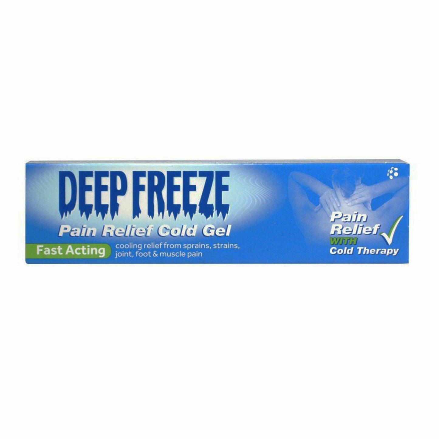 Deep Freeze Gel Cold Therapy for Hip Pain Relief - 100g