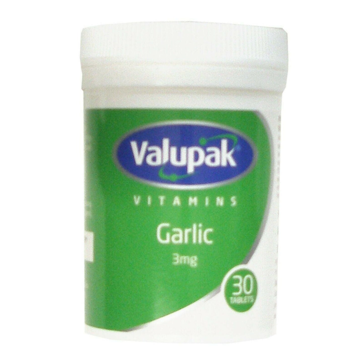 Valupak Garlic 3mg - 6 x 30 Tablets