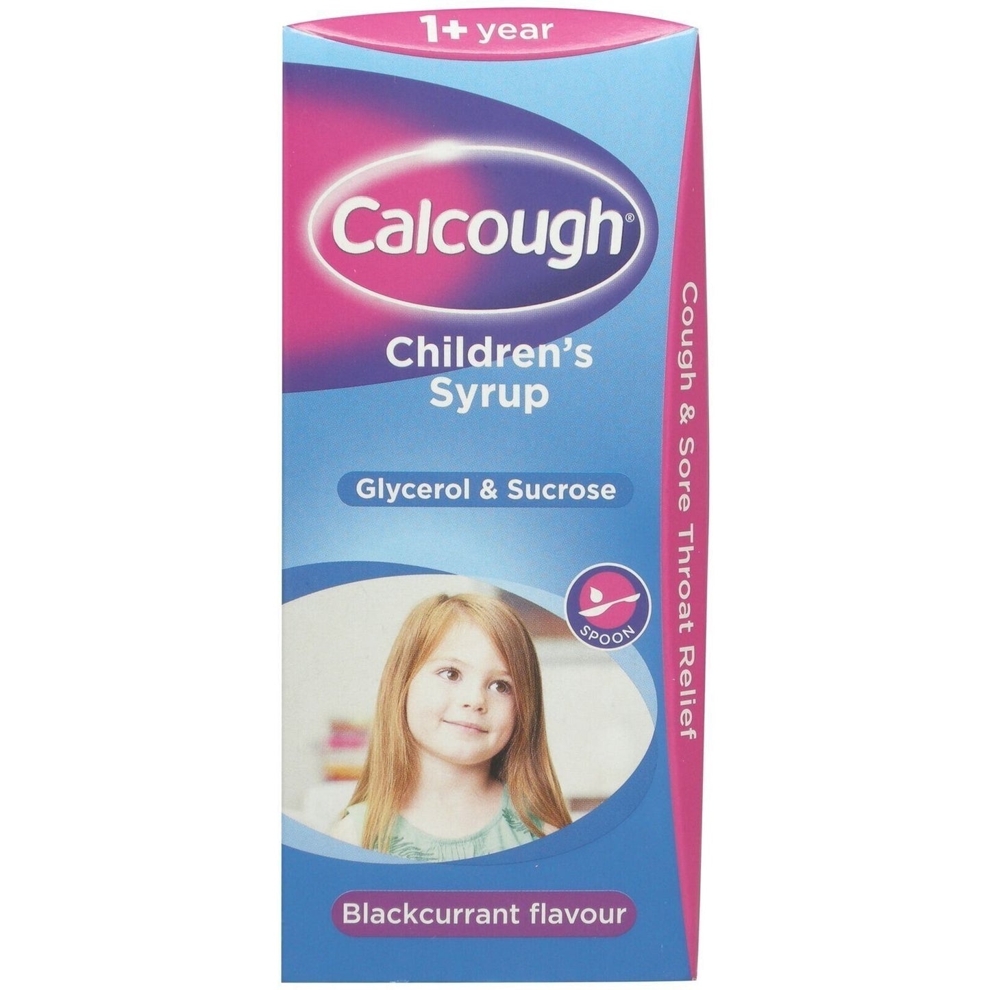 Calcough Children's Blackcurrant Syrup 125ml