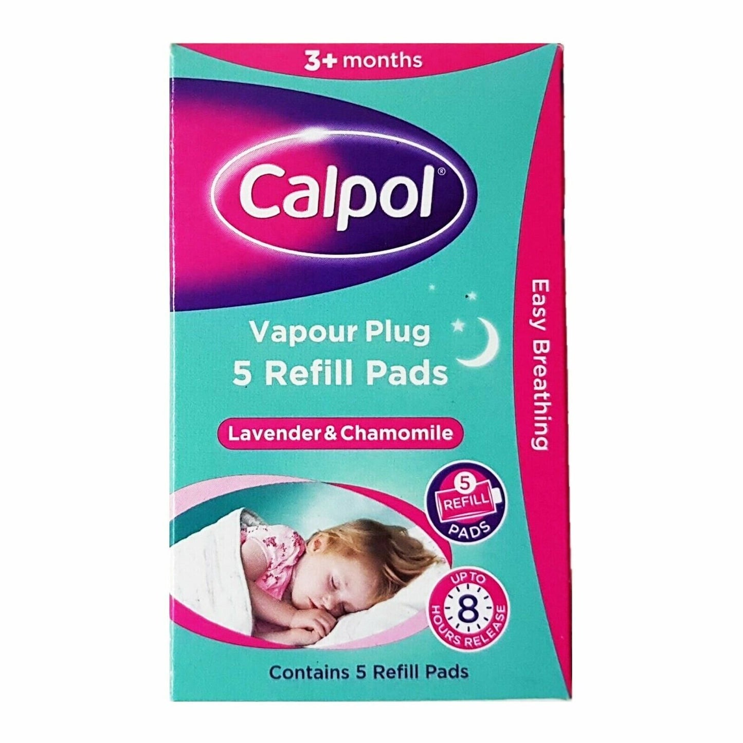 Calpol Vapour Plug In Lavender and Chamomile Refill - 5 Pads