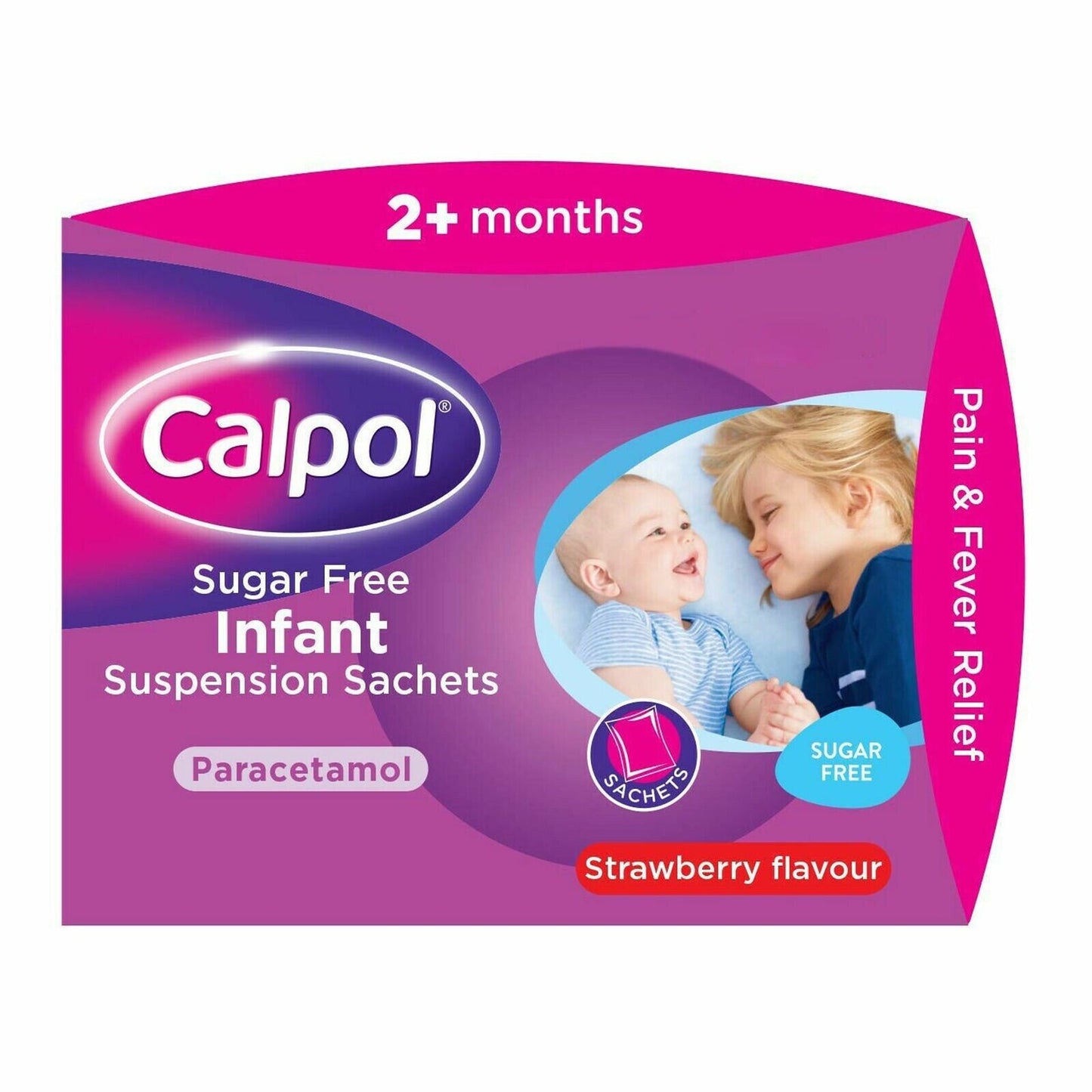 Calpol Sugar Free Infant Strawberry Suspension