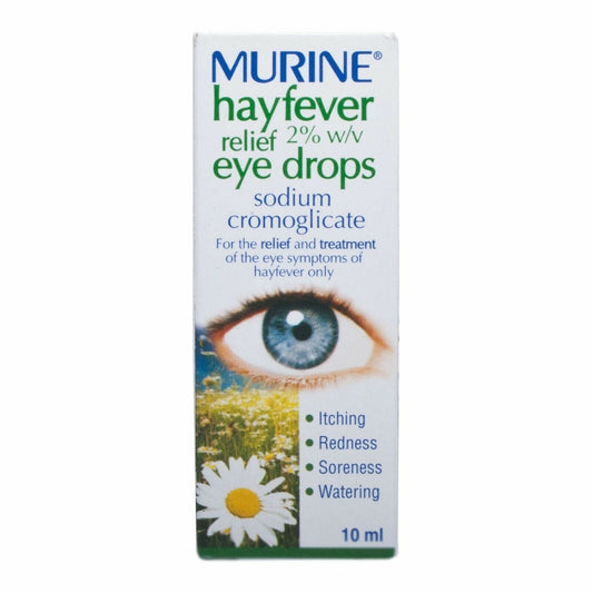 Murine Hay Fever Relief Eye Drops - 3 x 10ml