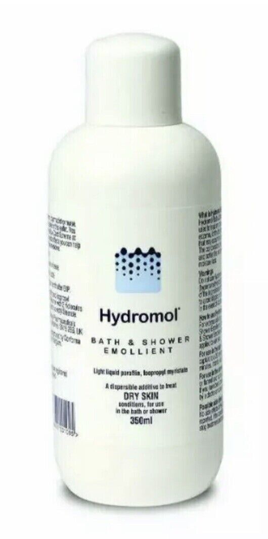 Hydromol Bath & Shower Emollient 350ml For Dry Skin.