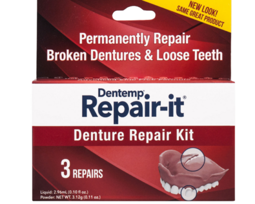 Dentemp Repair-it Emergency Dental Repair Broken Loose Dentures 3 Repairs