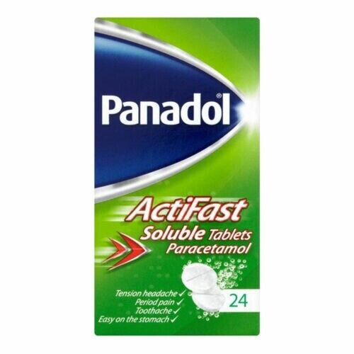 Panadol ActiFast Soluble - 24 Tablets