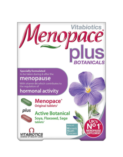 Vitabiotics Menopace Plus Botanicals - 56 Tablets