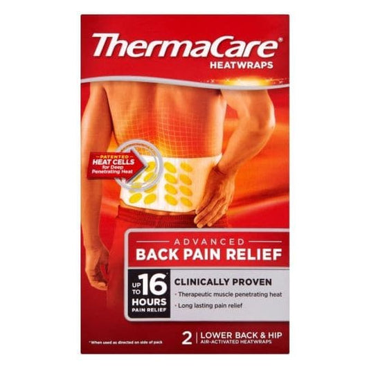 Thermacare Therapeutic Heat Wrap S-XL (1 size fits all) (2-Back Pain)