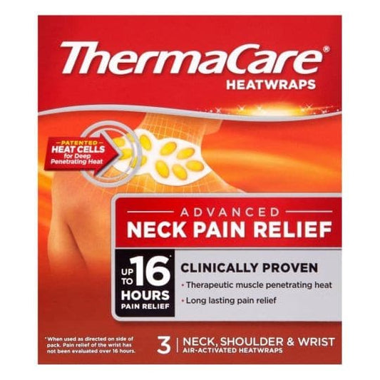 Thermacare Therapeutic Heat Wrap Neck/Arm 3s (Neck Pain Relief)