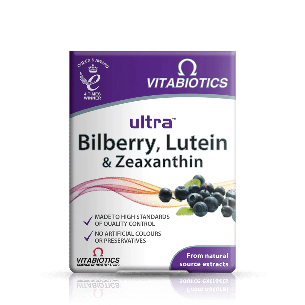 Ultra Lutein & Bilberry 30 tablets Vision Pharmacy